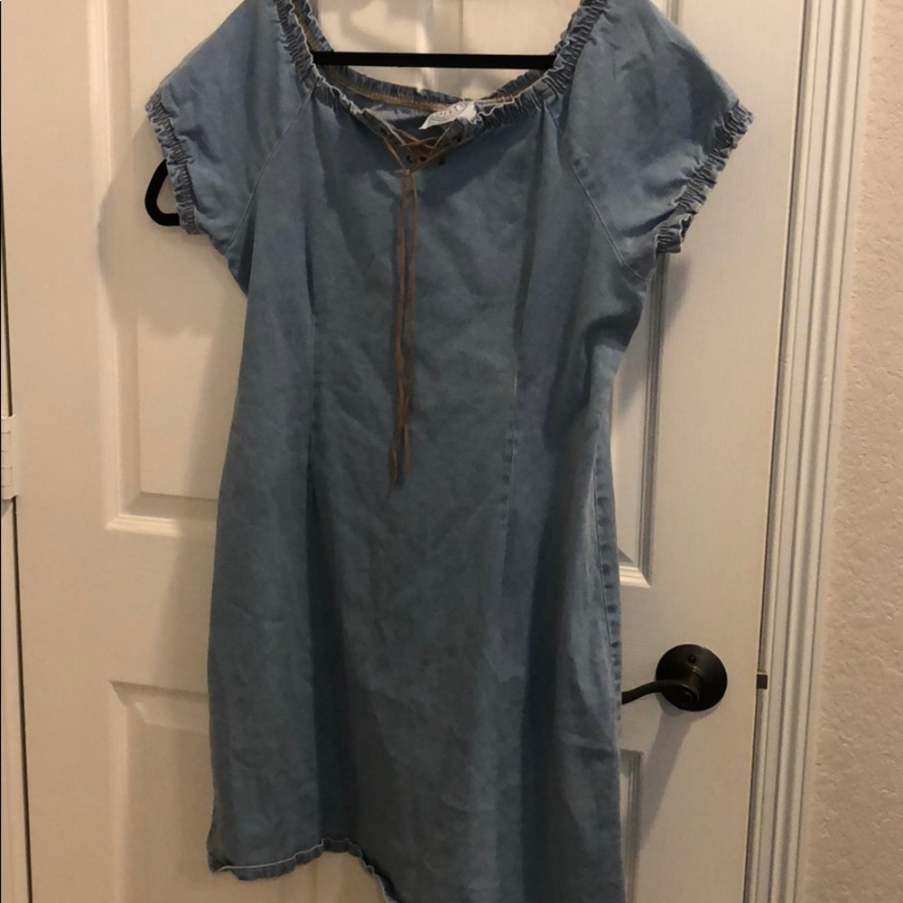 Short Jean dress